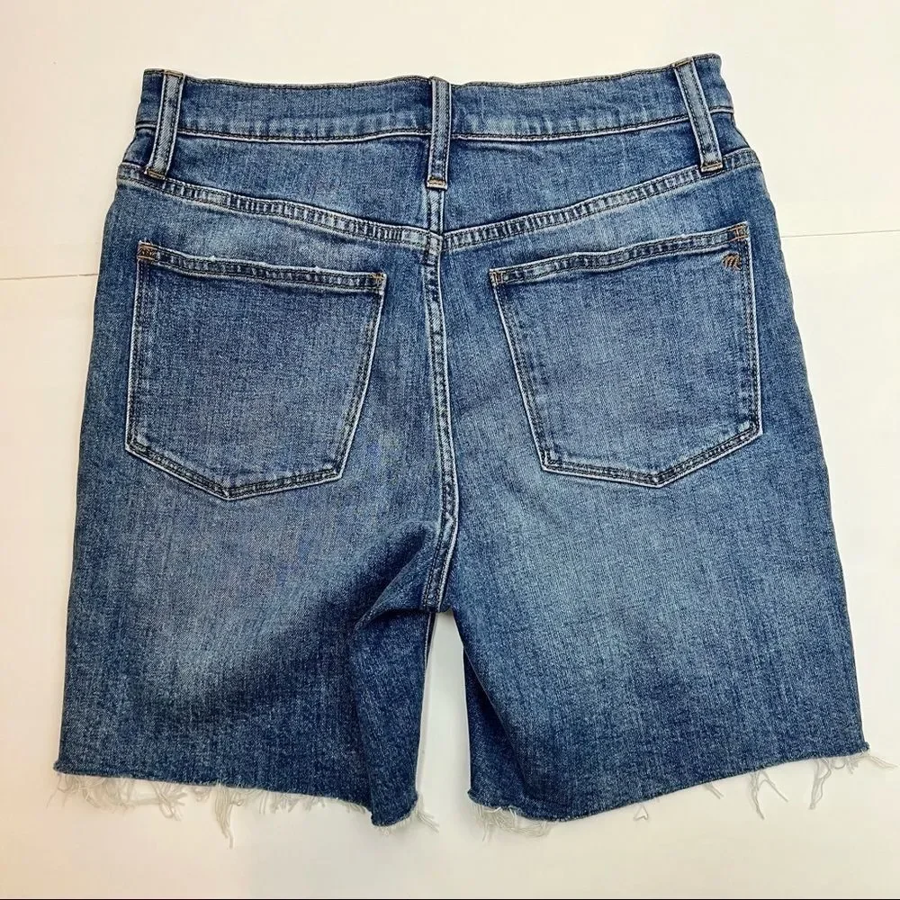 Madewell • High-Rise Mid-Length Shorts